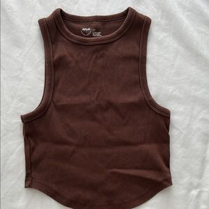Aerie Chocolate Sleeveless Tank